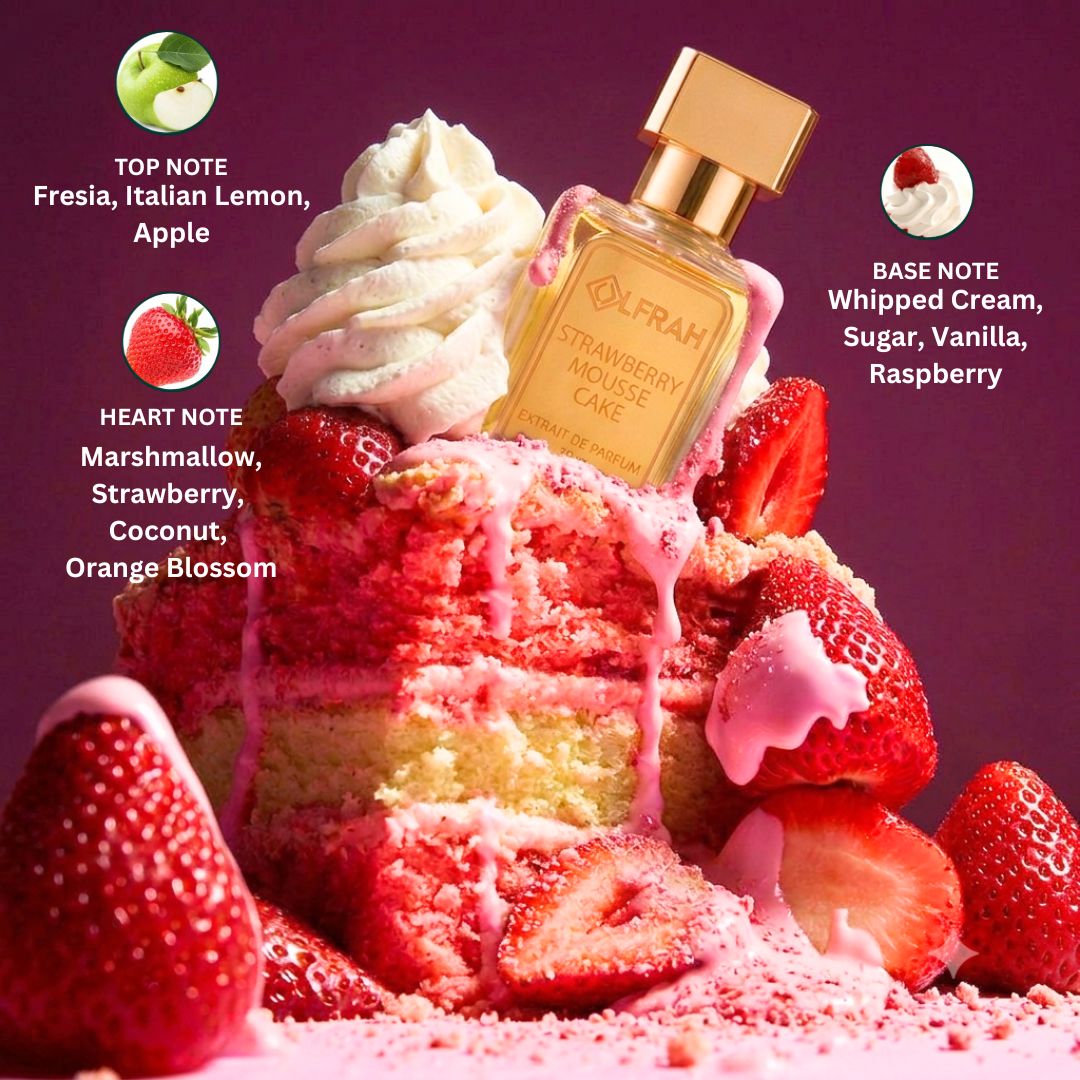STRAWBERRY MOUSSE CAKE